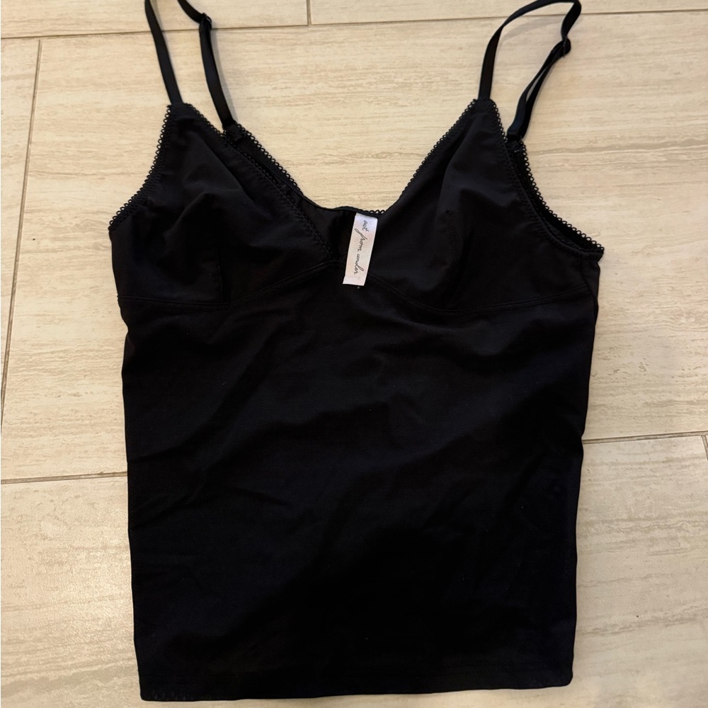 Urban Outfitters Black Lace Trim Top M